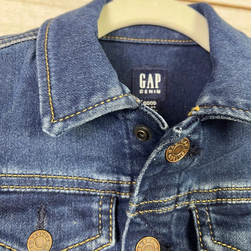Baby Gap Denim Jacket Blue Kids‎ Toddler Size 18 24 Months Coat Spring Jean